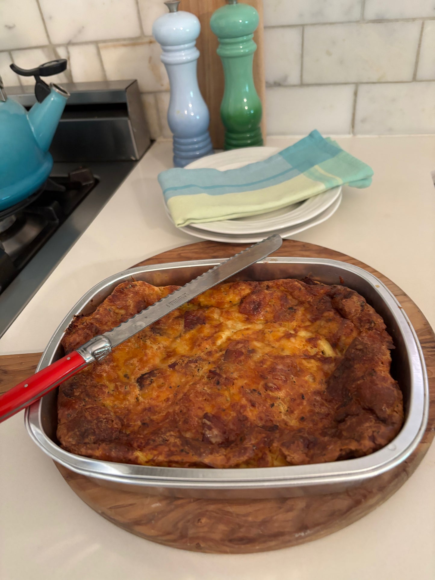 Best Breakfast Egg Casserole With Cheddar Cheese & Bacon