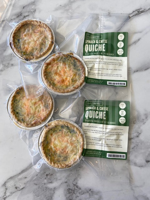 Spinach & Cheese Quiche (4)