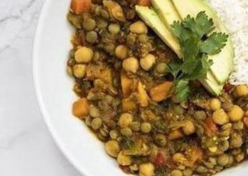 7 Vegetable Lentil Curry (Serves 4) - Today's Menu