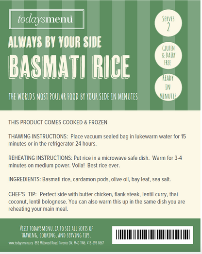 Basmati Rice (Serves 2