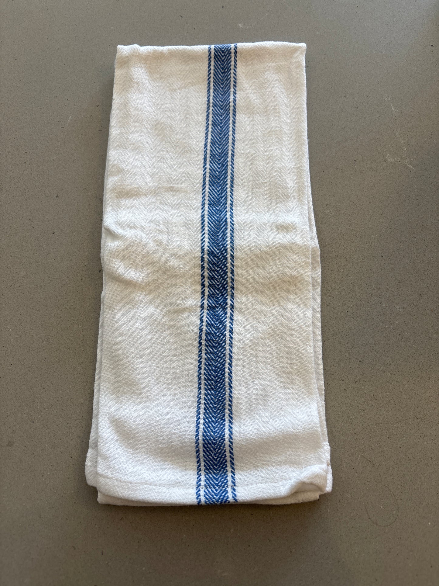 Brooklyn Stripes Blue and White Tea Towel