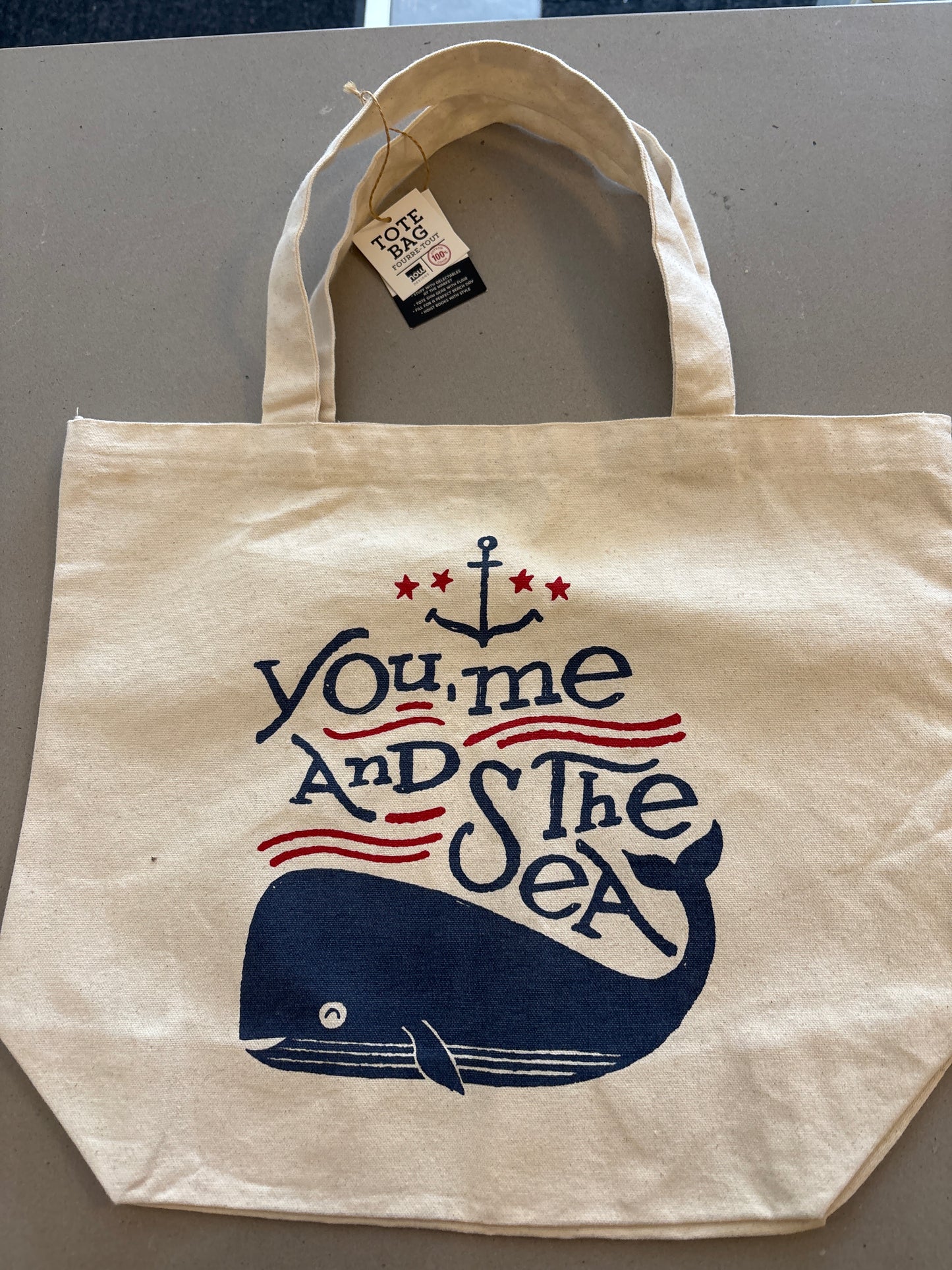 You Me & The Sea Tote Bag