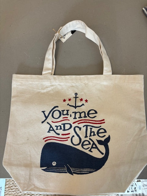 You Me & The Sea Tote Bag