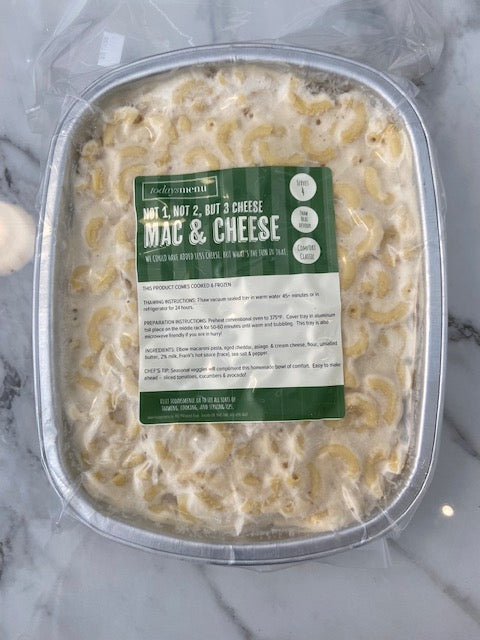 Three Cheese Macaroni (Serves 4-5)