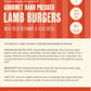 Lamb & Feta Gourmet Burgers (4)