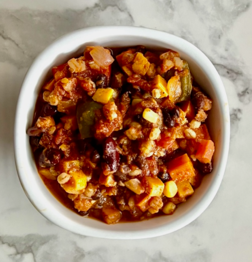 Vegetable Chili (Serves 4)