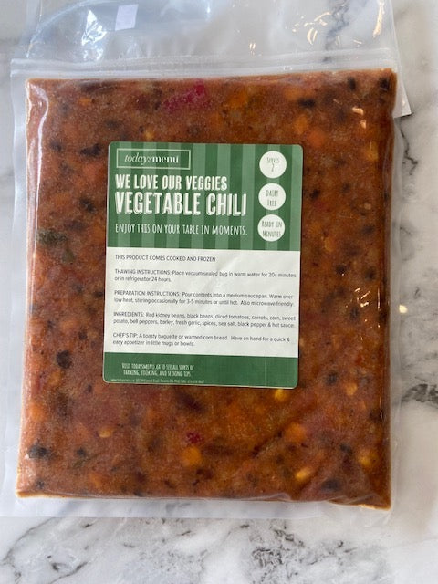 Vegetable Chili (Serves 2)