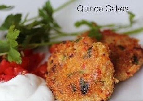 Quinoa Cakes (Serves 2) - Today's Menu