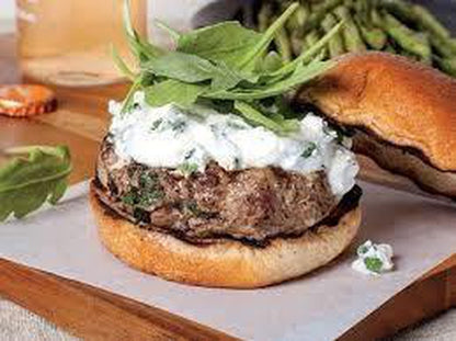 Lamb & Feta Gourmet Burgers (Serves 2) - Today's Menu
