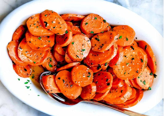 Ginger Glazed Carrots (Serves 4)