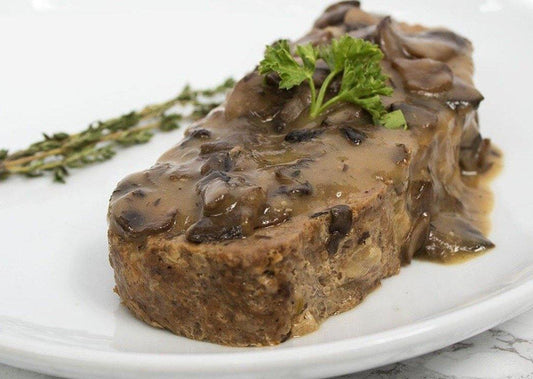 Beef Meatloaf & Mushroom Gravy (Serves 2) - Today's Menu