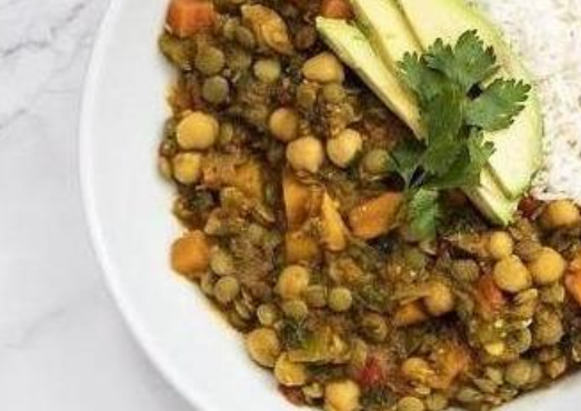 7 Vegetable Lentil Curry (Serves 2) - Today's Menu