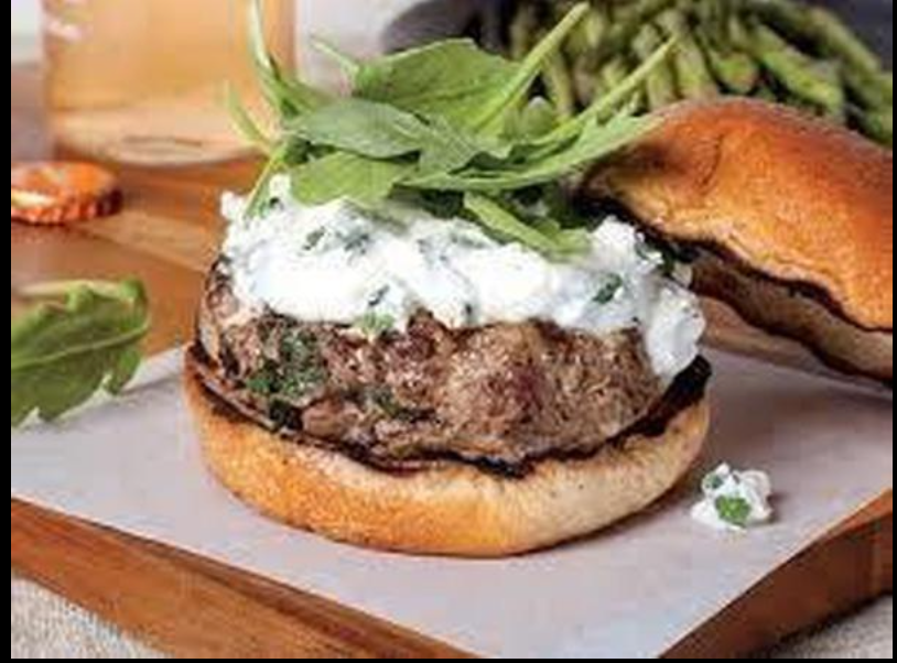 Lamb & Feta Gourmet Burgers (4) - Today's Menu