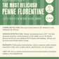 Most Delicioso Penne Florentine (Serves 2)