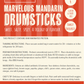 Marvelous Mandarin Drumsticks (Serves 4)