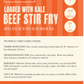 Beef Stir Fry(Serves 2)