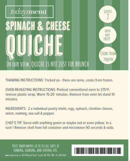 Spinach & Cheese Quiche (4)