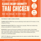 Thai Coconut Chicken (Serves 2)
