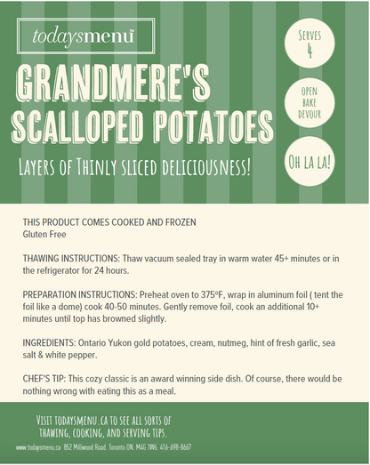 Grandmere's Scalloped Potatoes (4)