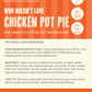 Chicken Pot Pie (Serves 2)