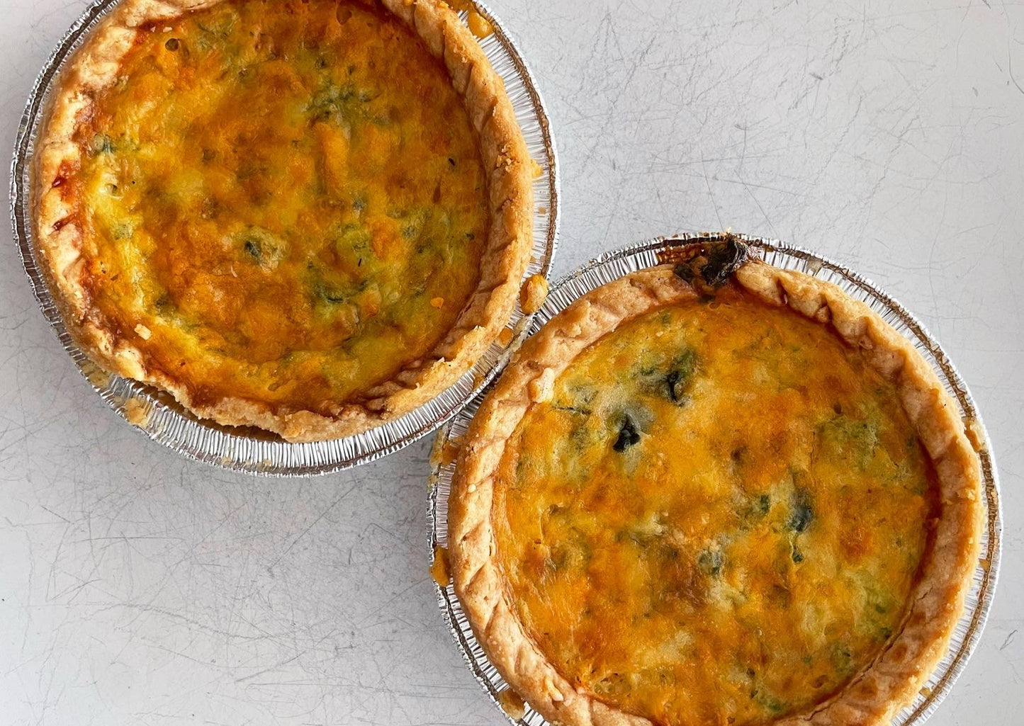 Spinach & Cheese Quiche (4)