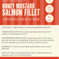Honey Mustard Salmon (Serves 4)