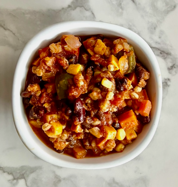 Vegetable Chili (Serves 2)